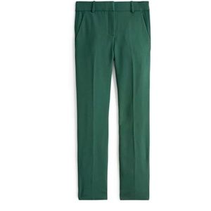 J Crew Cameron Pants, green, size 2